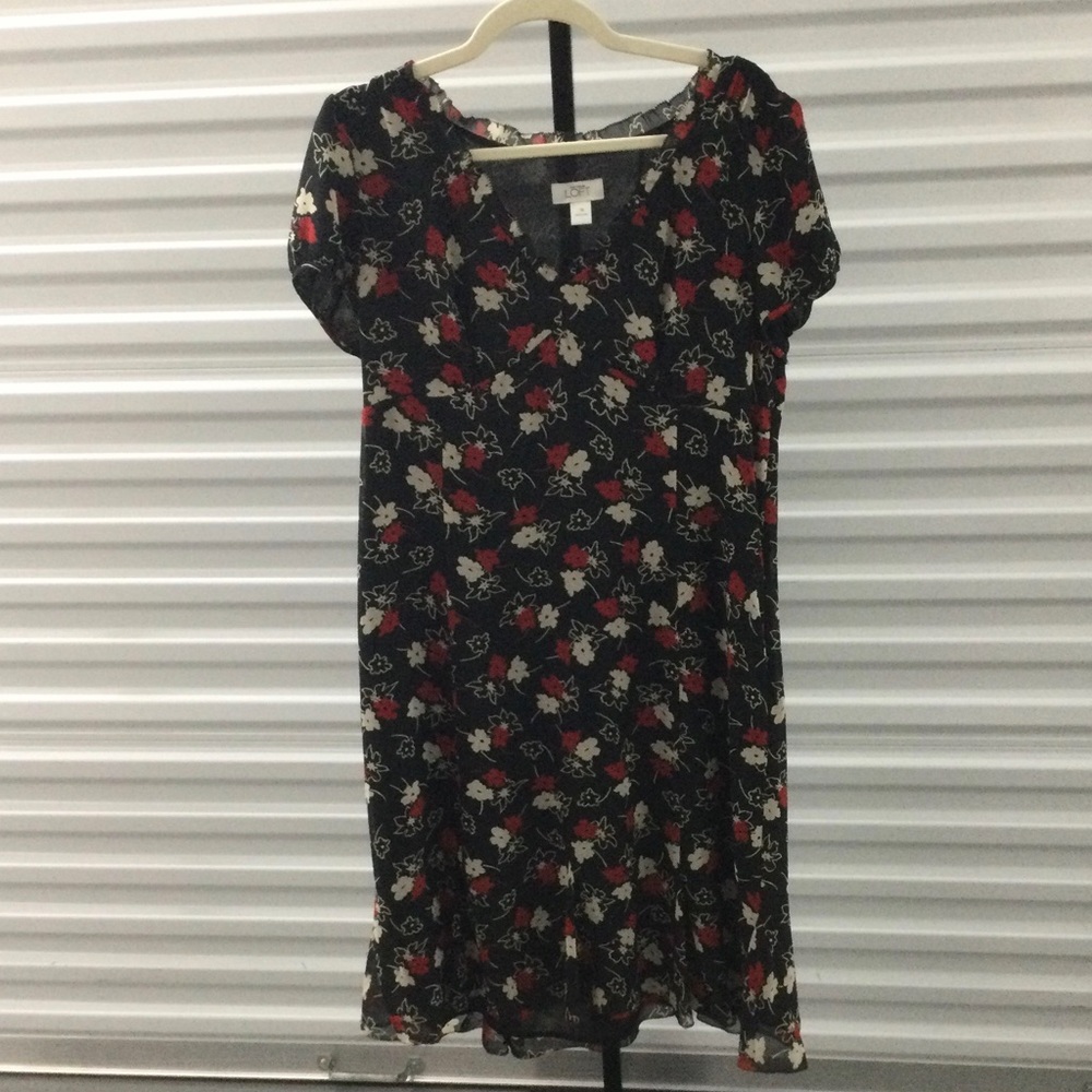 NEW never worn. Lovely LOFT summer dress, fully lined